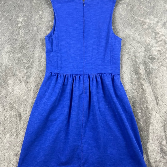 J. Crew Vibrant Blue Mini Dress‎ - Picture 3 of 12